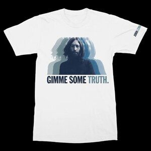 John Lennon Mirror Truth Peace Art Music Fan T-Shirt